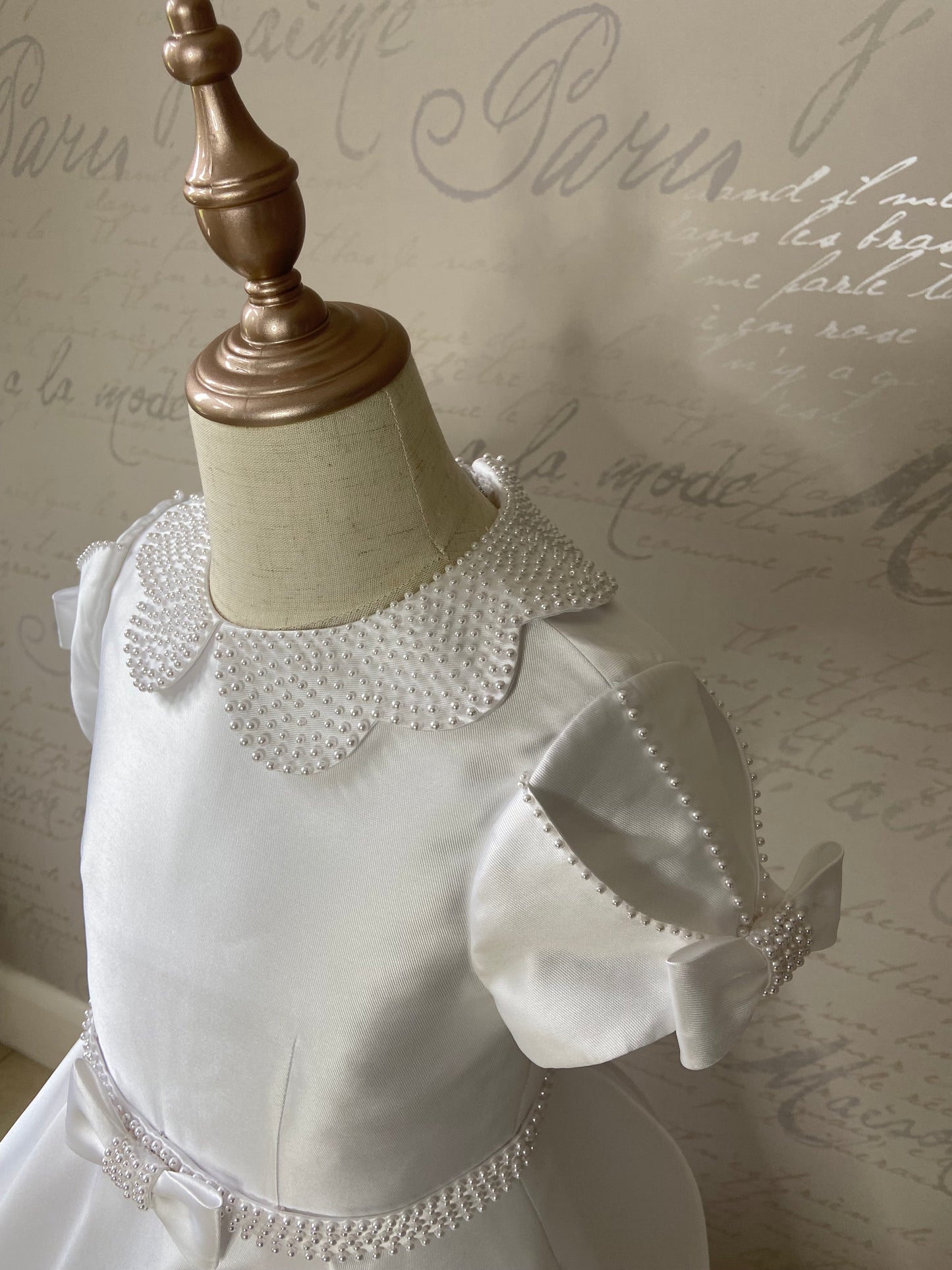 Isabella White Communion Dress - IS26334