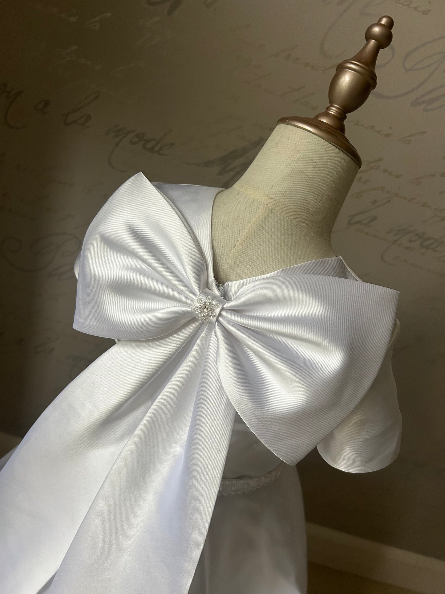 Isabella White Communion Dress - IS26344