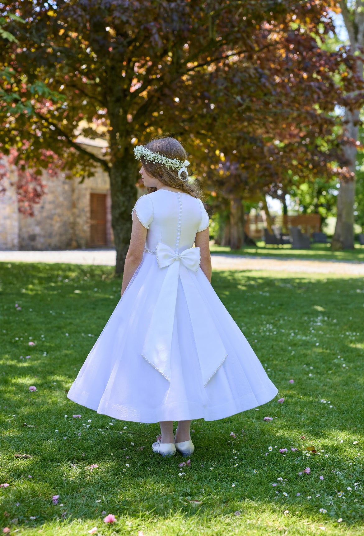Isabella White Communion Dress - IS26312