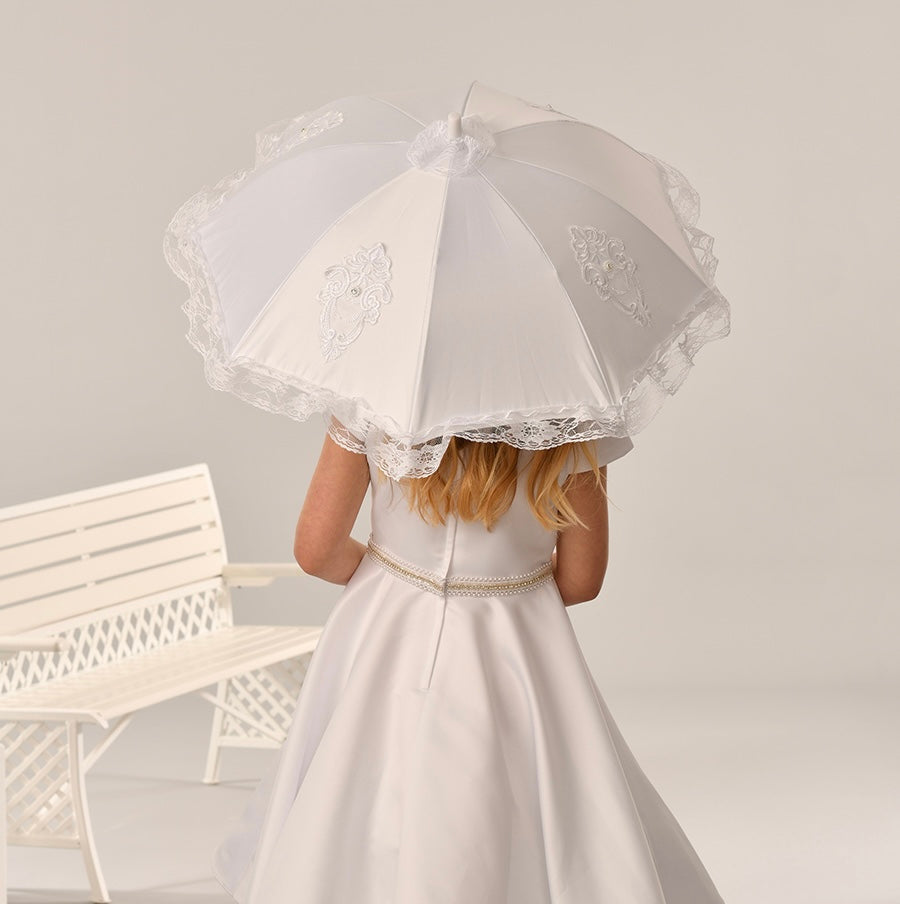 Sweetie Pie White Communion Dress Long Length SR723