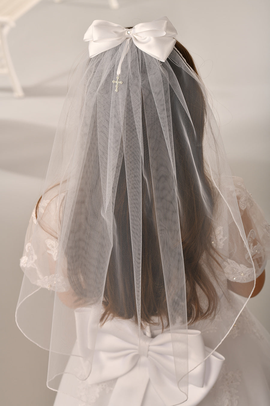 Sweetie Pie Single Tier Veil V006