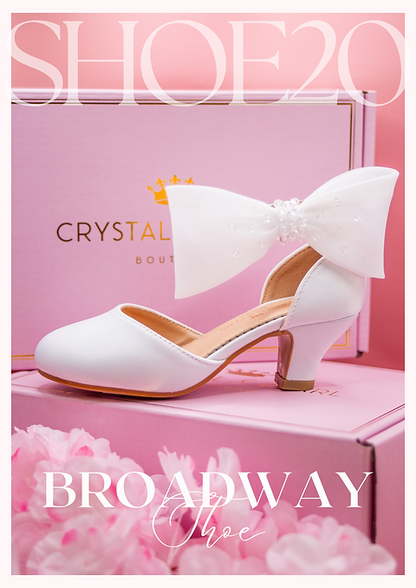Crystal and Pearl Shoes - Broadway 20