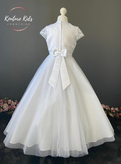 Little People Communion White Dress - Florence