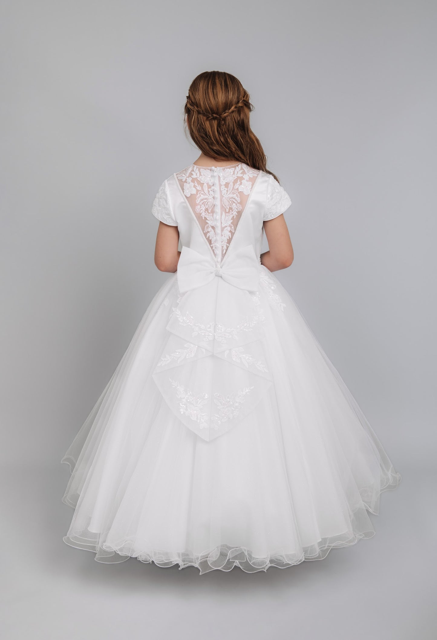 Paula's Communion White Communion Dress - PJ90
