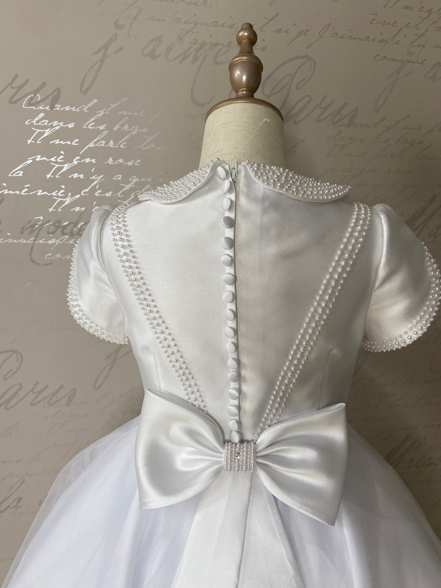 Isabella White Communion Dress - IS26300