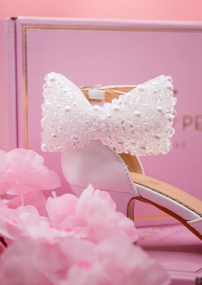 Crystal and Pearl Shoes - Sophia 11