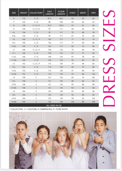 Emmerling White Communion Dress - Lorraine