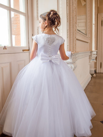 Crystal & Pearl - Cherub Communion Dress COM072