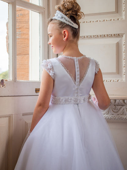 Crystal & Pearl - Polivanna Communion Dress COM074