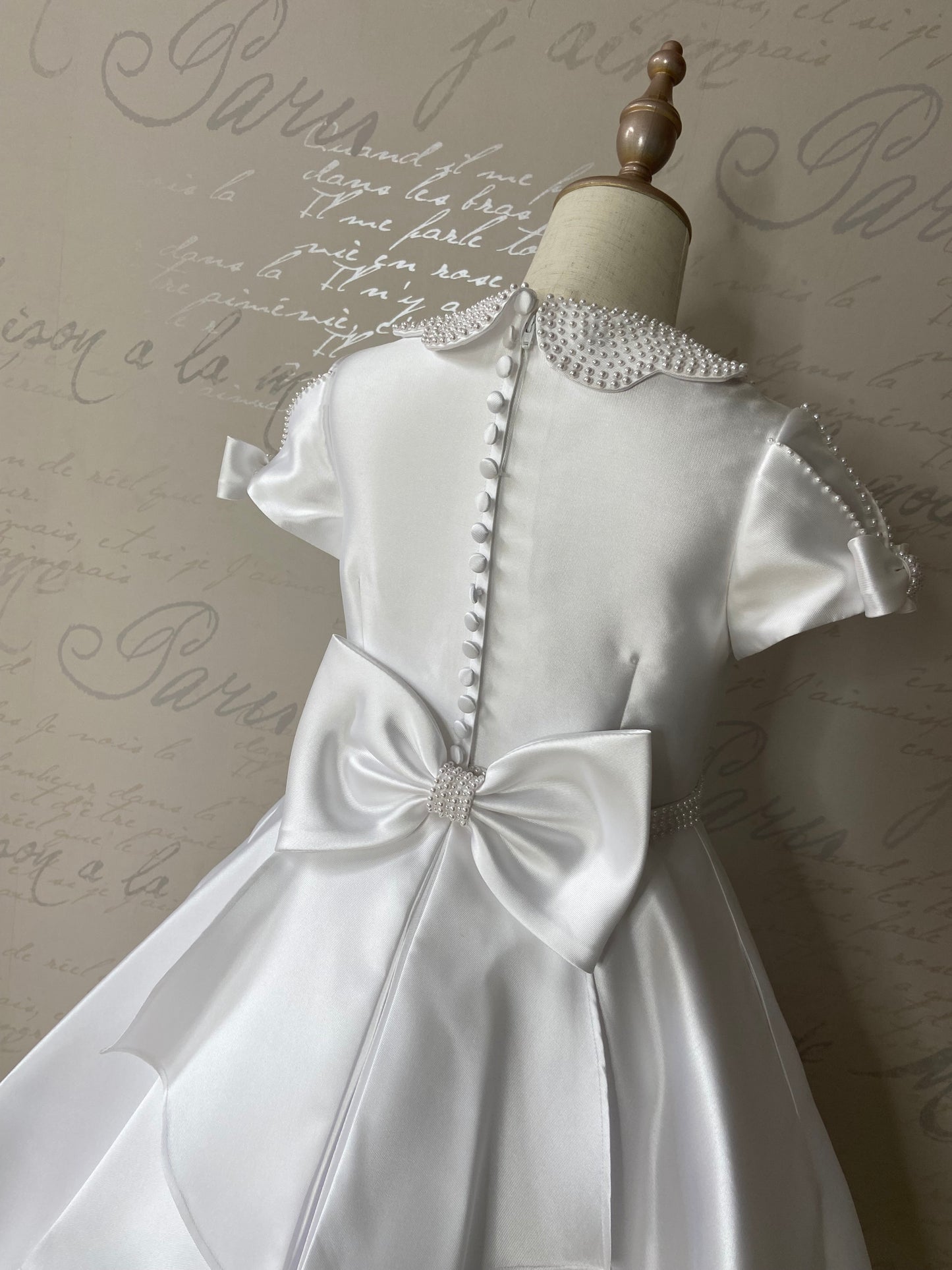 Isabella White Communion Dress - IS26334