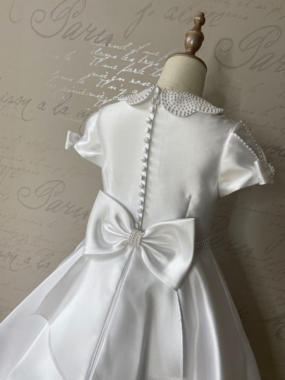 Isabella White Communion Dress - IS26334