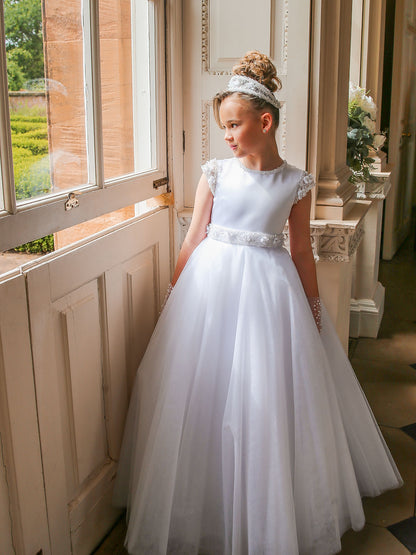 Crystal & Pearl - Polivanna Communion Dress COM074