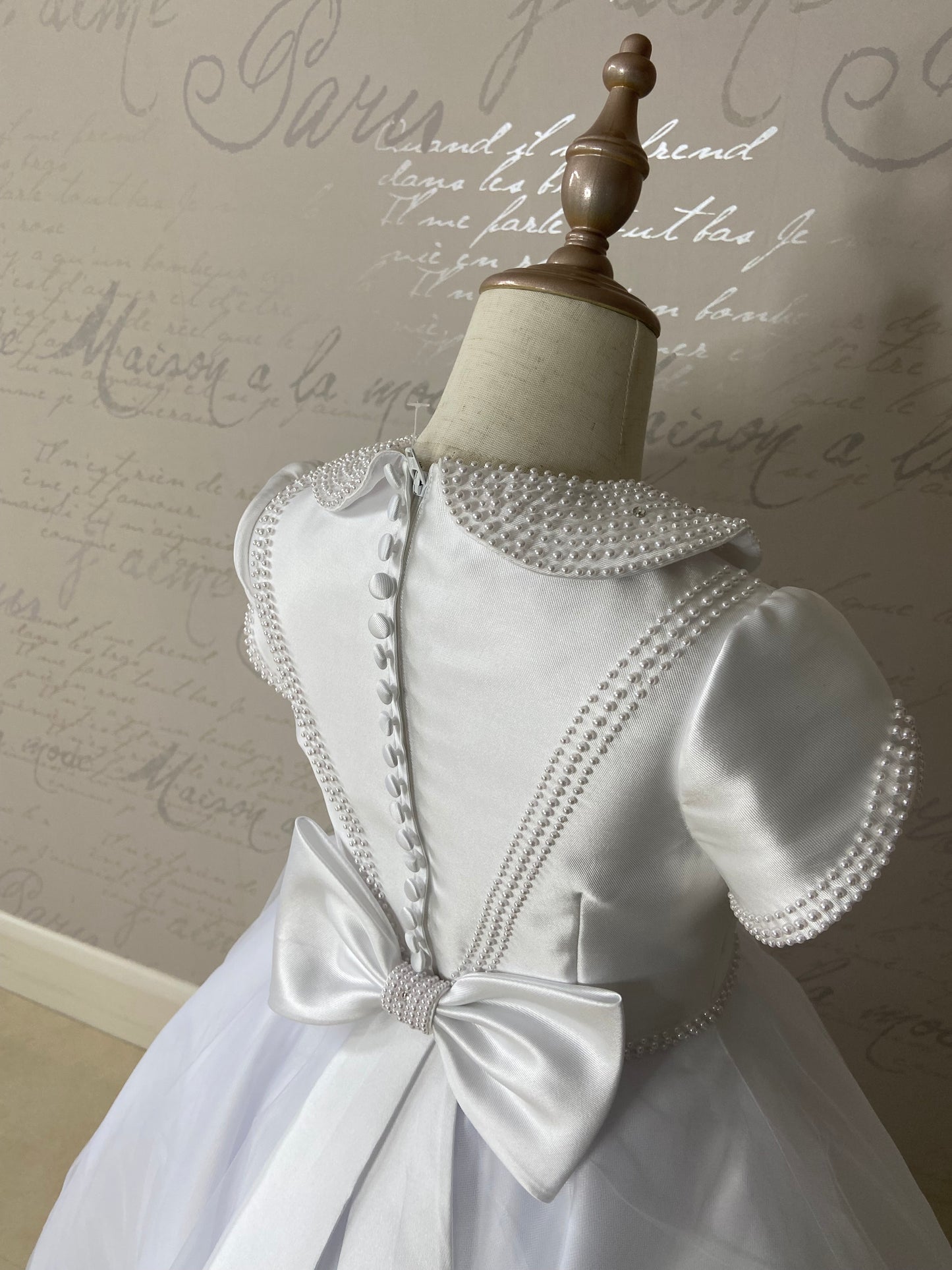 Isabella White Communion Dress - IS26300
