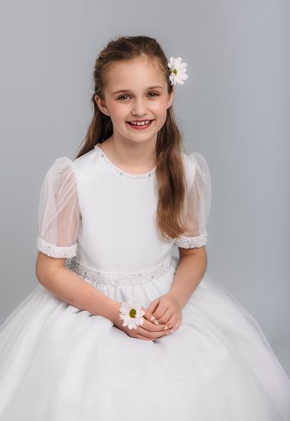 Paula's Communion White Communion Dress- PJ93