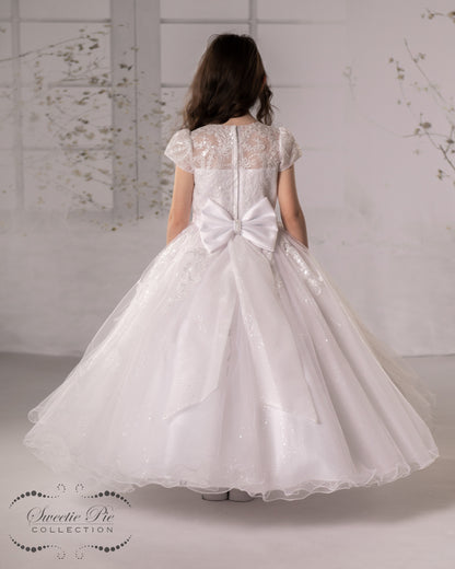 Sweetie Pie White Communion Dress - 4099