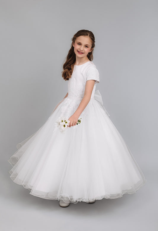 Paula's Communion White Communion Dress - PJ90