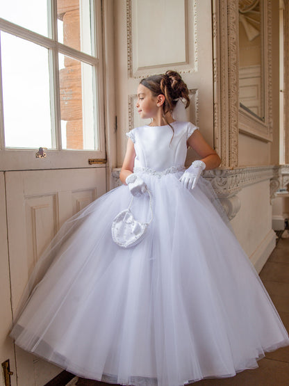 Crystal & Pearl - Cherub Communion Dress COM072