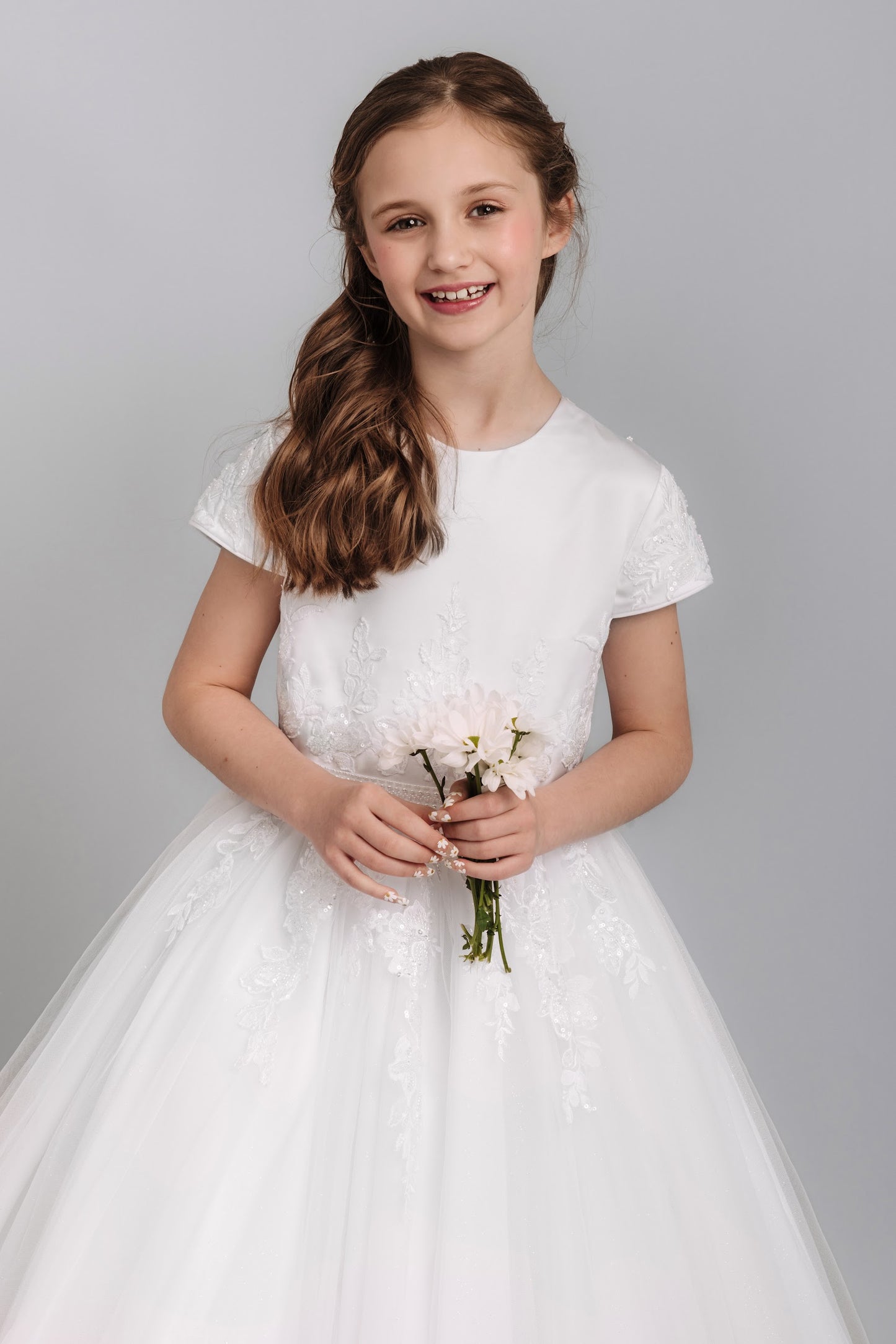 Paula's Communion White Communion Dress - PJ90