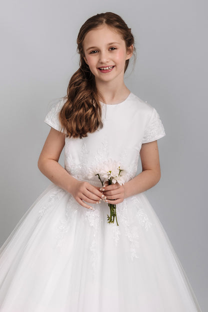 Paula's Communion White Communion Dress - PJ90