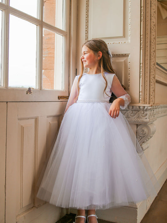 Crystal & Pearl - Broadway Communion Dress COM062