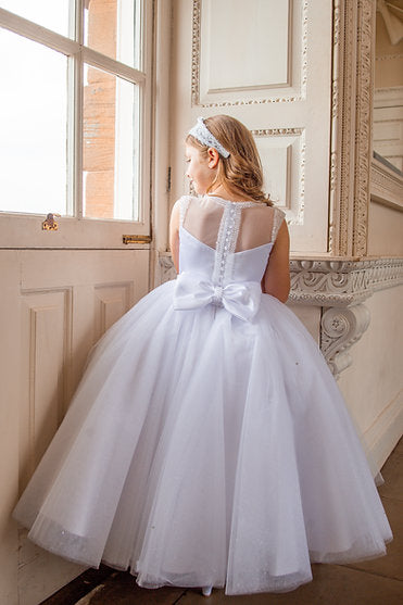 Crystal & Pearl - Diva Communion Dress COM070