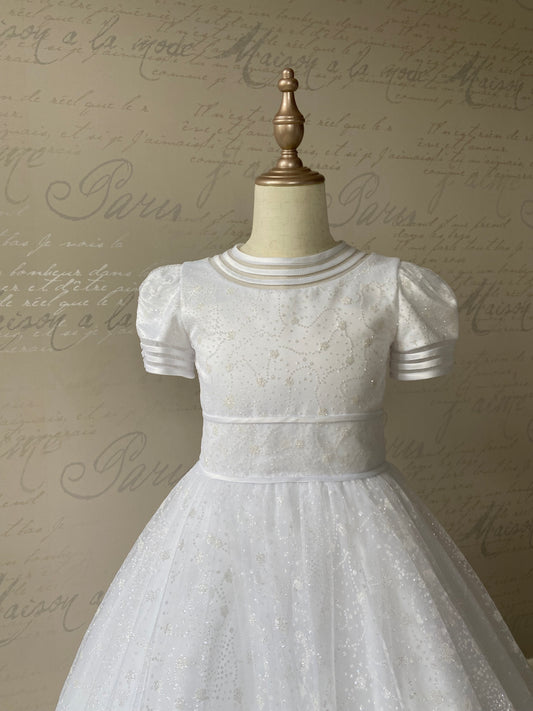 Emmerling White Communion Dress - Lexus