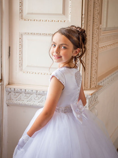 Crystal & Pearl - Cherub Communion Dress COM072