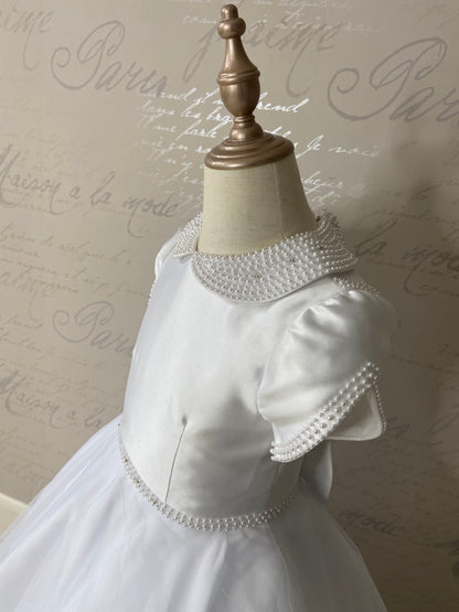 Isabella White Communion Dress - IS26300