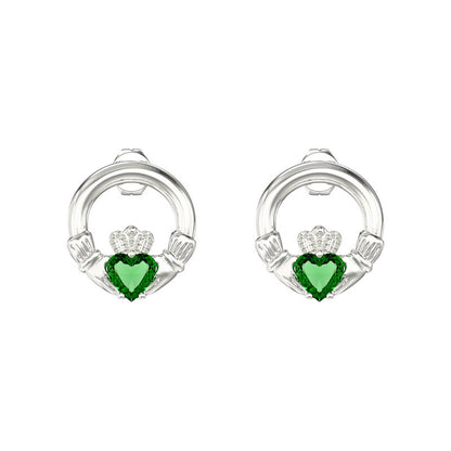 Sterling silver Claddagh Pendant HSP255