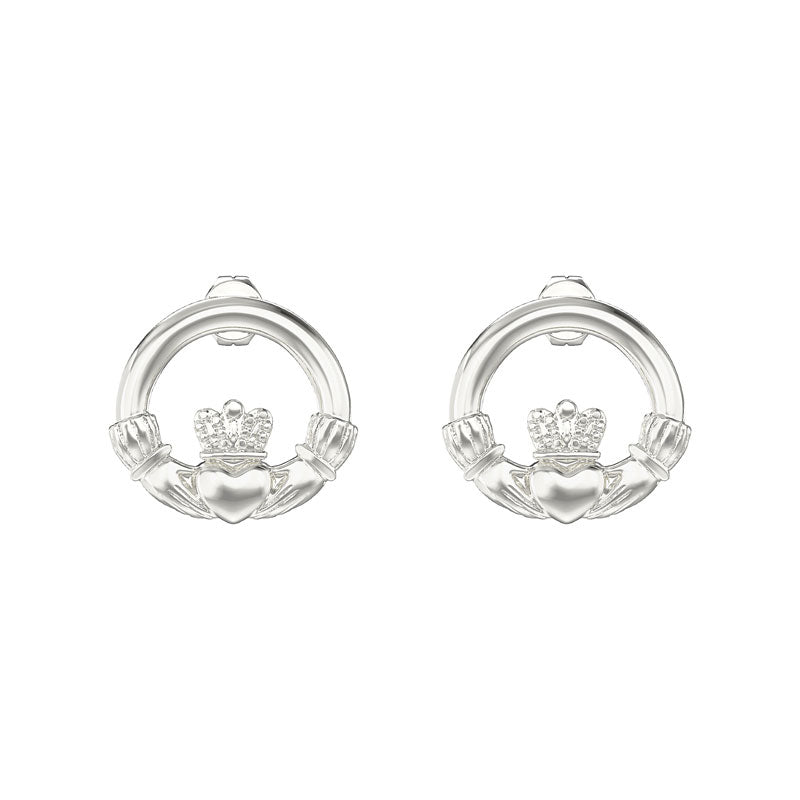 Sterling silver Claddagh Pendant HSP062A