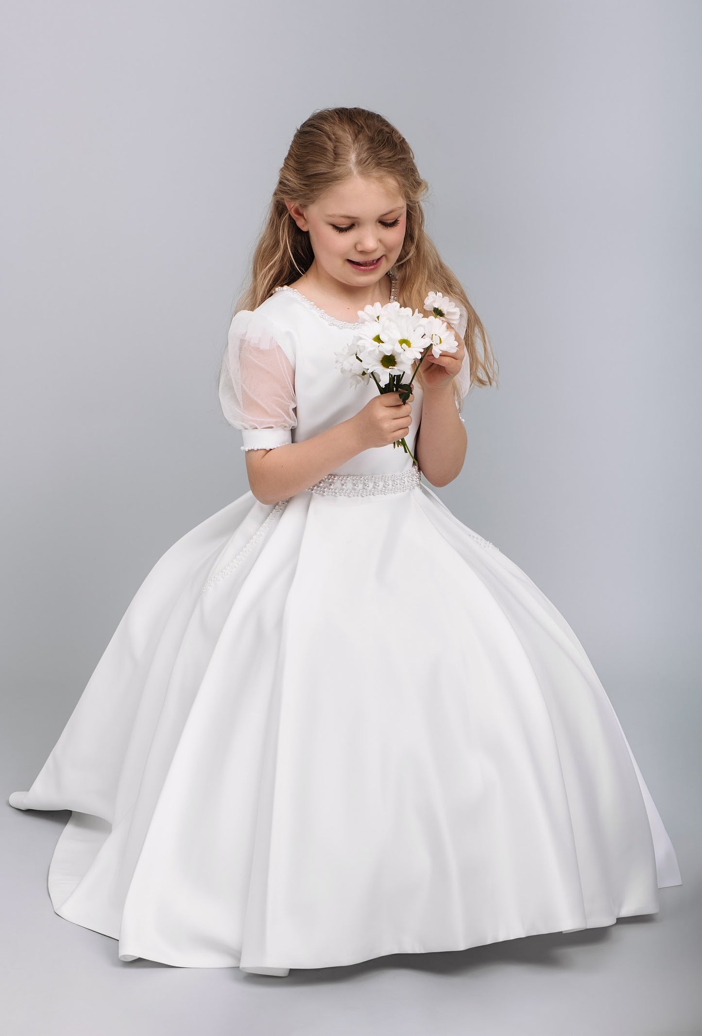 Paula's Communion White Communion Dress - PJ92