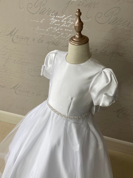 Isabella White Communion Dress - IS26328