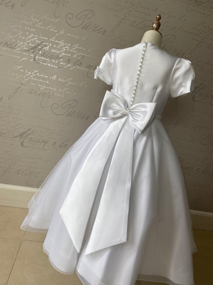 Isabella White Communion Dress - IS26328