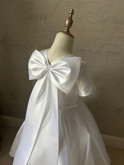 Isabella White Communion Dress - IS26344