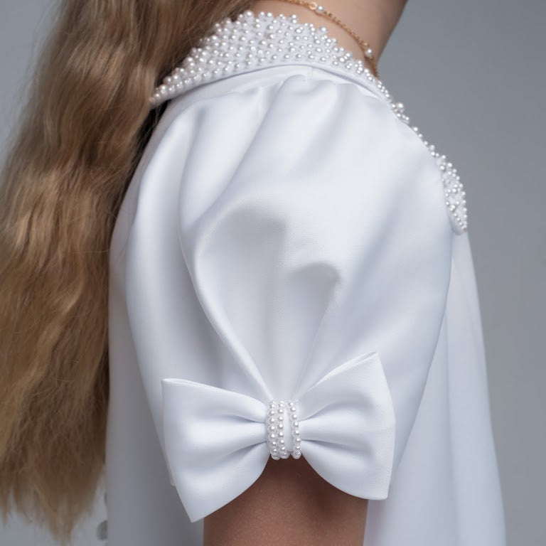 Paula's Communion- White Communion Dress PJ31 Long Length