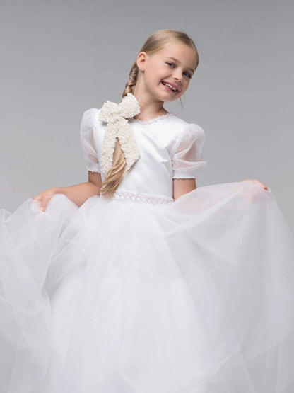 Paula’s Communion- White Communion Dress - PJ49 T Length