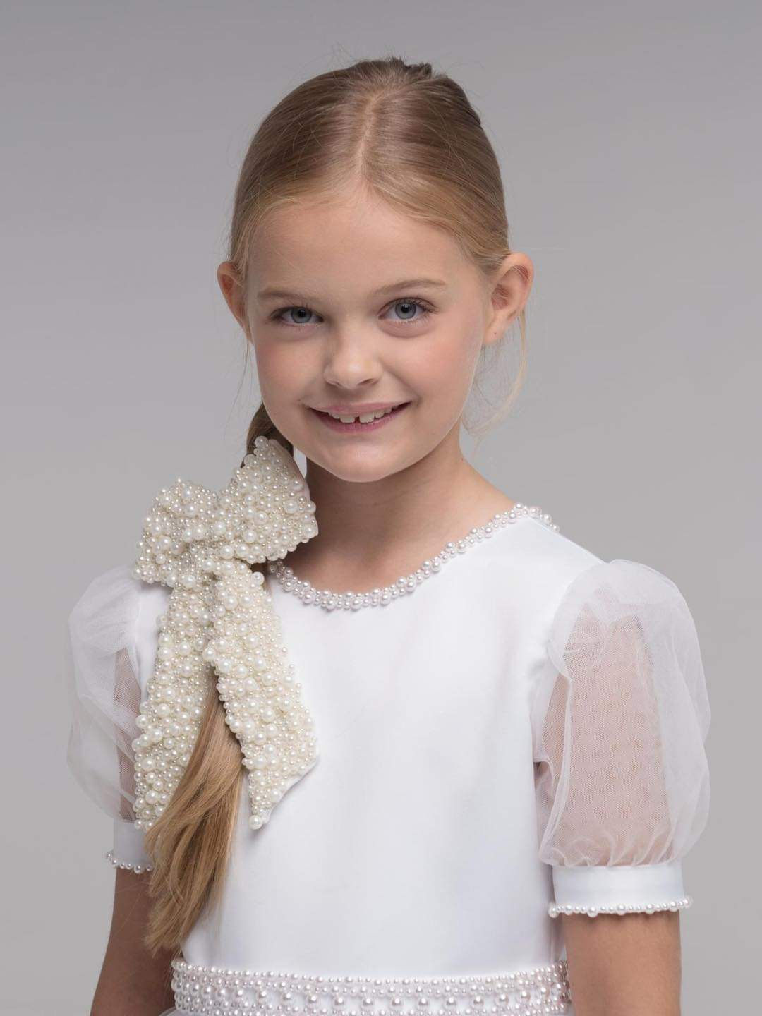 Paula’s Communion- White Communion Dress - PJ49 T Length