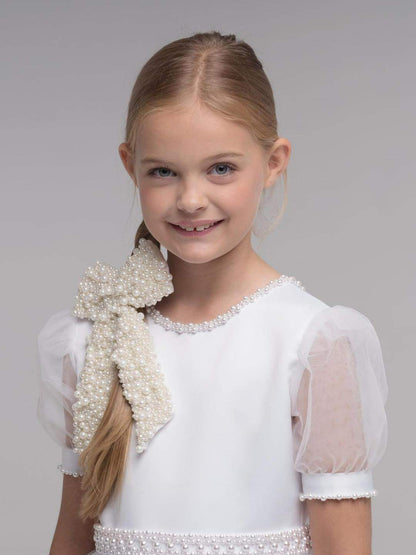Paula’s Communion- White Communion Dress - PJ49 T Length