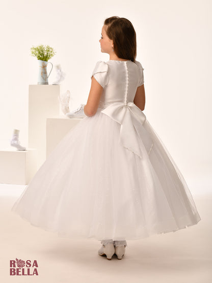 Sweetie Pie White Communion Dress Long Length RB656
