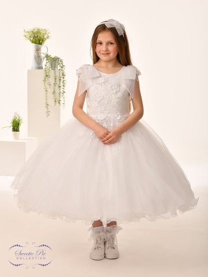 Sweetie Pie White Communion Dress Long Length 5016