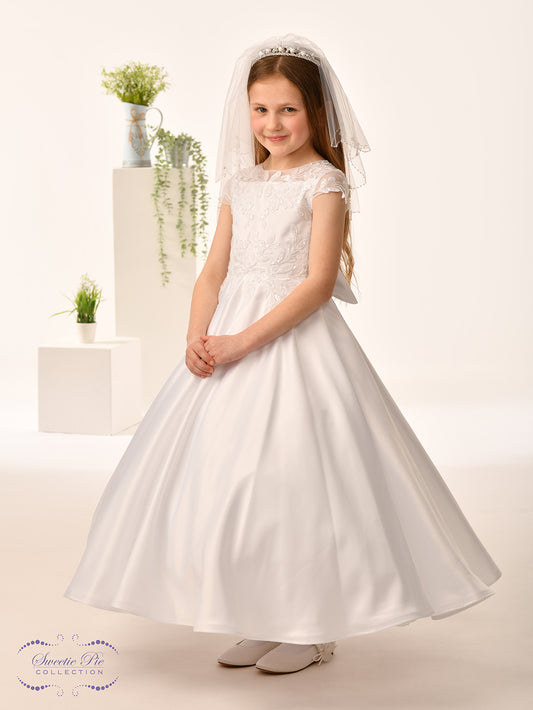 Sweetie Pie White Communion Dress 5018