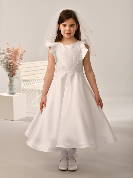 Sweetie Pie White Communion Dress SR719