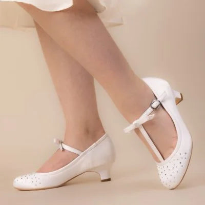 Satin 2025 communion shoes