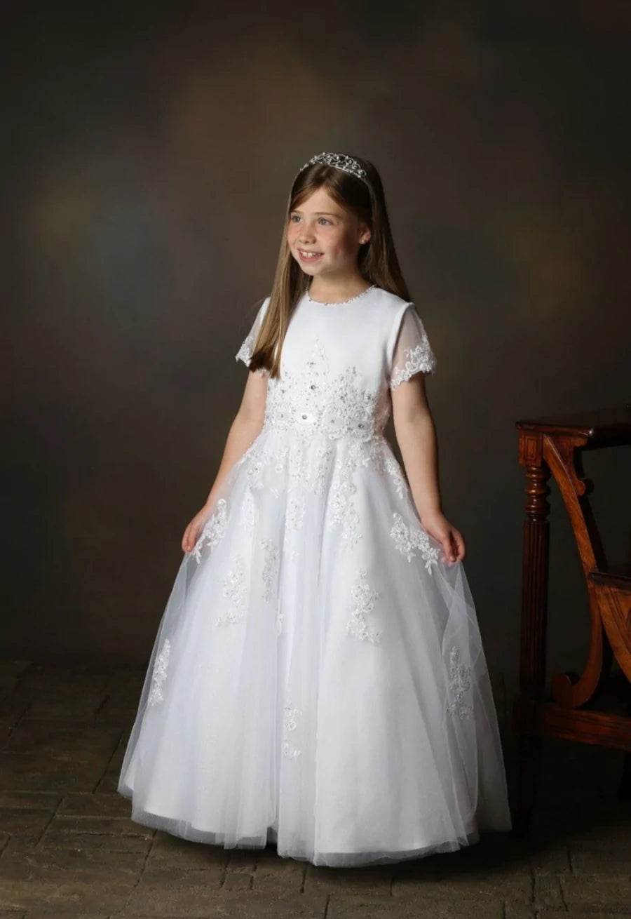 Little girl top first communion dresses
