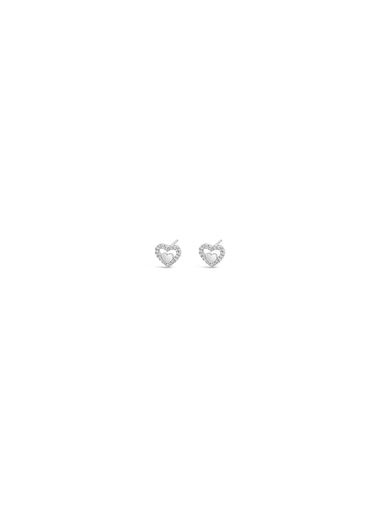 Heart Communion Earrings - HCE435